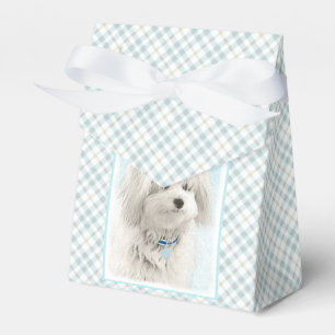 Coton de Tulear Painting - Cute Original Dog Art Bedankdoosjes