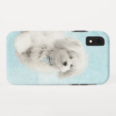 Coton de Tulear Painting - Cute Original Dog Art Case-Mate iPhone Case (Achterkant (horizontaal))