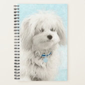 Coton de Tulear Painting - Cute Original Dog Art Planner (Voorkant)
