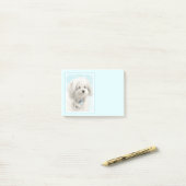 Coton de Tulear Painting - Cute Original Dog Art Post-it® Notes (Op bureau)