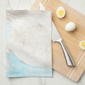 Coton de Tulear Painting - Cute Original Dog Art Theedoek (Quarter Fold)