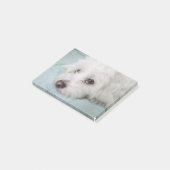 Coton de Tulear Puppy Eyes Post-it® Notes (Schuin)