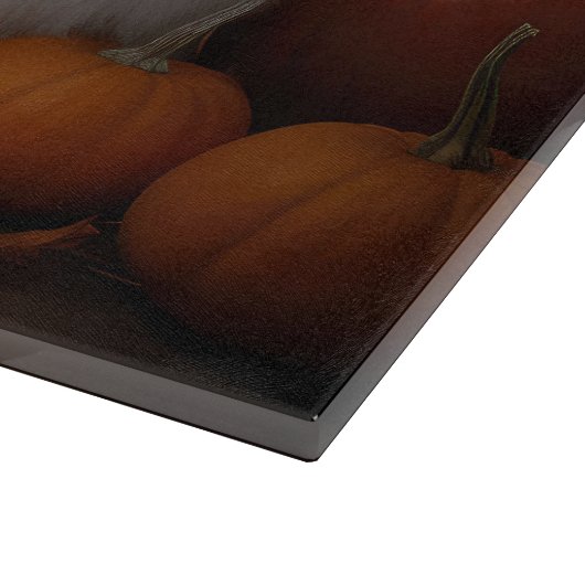 Coton De Tulear Puppy Herfst Delight Pompoen Snijplank (Hoek)