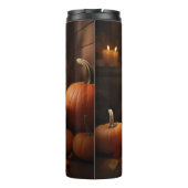 Coton De Tulear Puppy Herfst Delight Pompoen Thermosbeker (Achterkant)