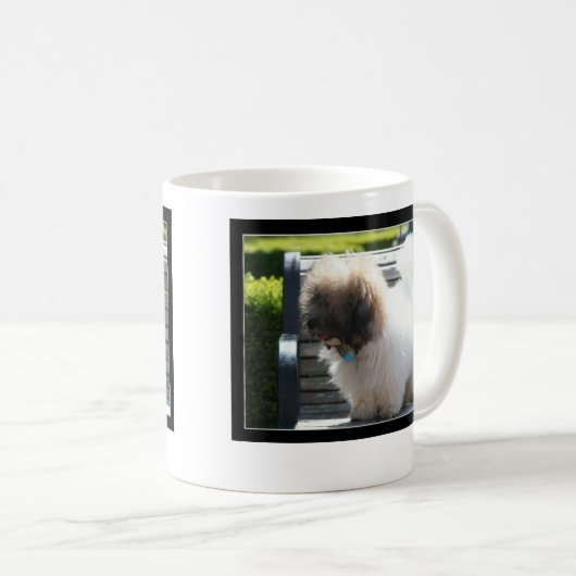 Coton de Tulear Puppy mok (Voorkant rechts)