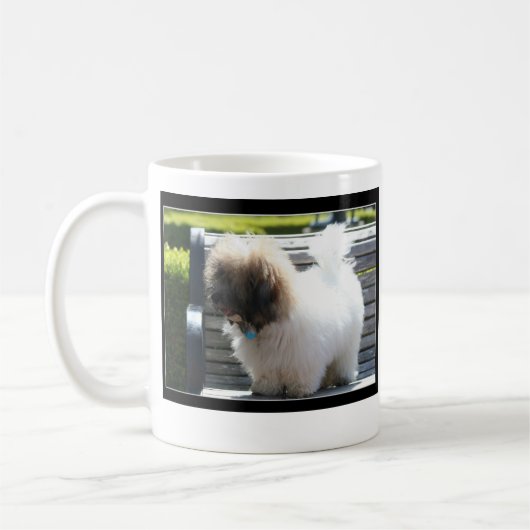 Coton de Tulear Puppy mok (Links)