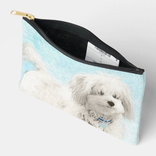 Coton de Tulear Schilderij Schattigee Originele Pe Etui (Open)