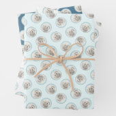 Coton de Tulear Schilderij Schattigee Originele Pe Inpakpapier Vel (In situ)