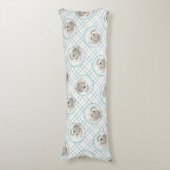 Coton de Tulear Schilderij Schattigee Originele Pe Lichaamskussen (Voorkant Verticaal)