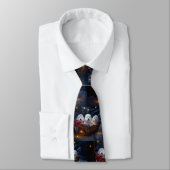 Coton De Tulear Sneeuw slee Christmas decoratie  Stropdas (Gebonden)