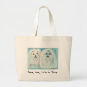 Coton de Tulear Tas (Voorkant)