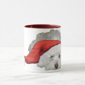 Coton de Tulear - Wachten Mok (Midden)