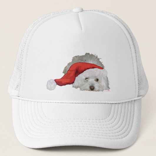 Coton de Tulear - Wachten Trucker Pet (Voorkant)