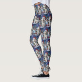 Coton De Tulear Winter Wonderland Kerstvreugde Leggings (Links)