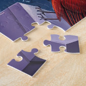 Coton De Tulear Winter Wonderland Kerstvreugde Legpuzzel (Zijkant)