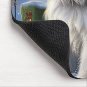 Coton De Tulear Winter Wonderland Kerstvreugde Muismat (Hoek)