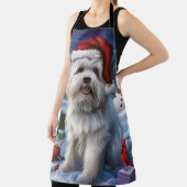 Coton De Tulear Winter Wonderland Kerstvreugde Schort (Insitu)