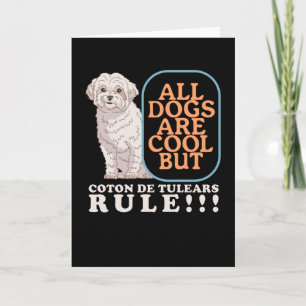 Coton de Tulears Rule de Tulear Kaart