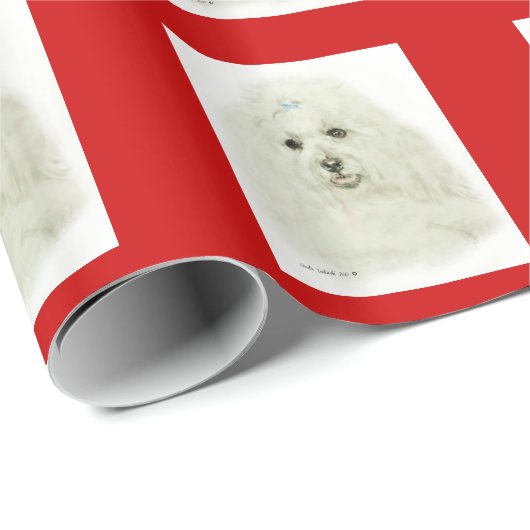 Coton DeTulear Cadeaupapier (Rol Hoek)