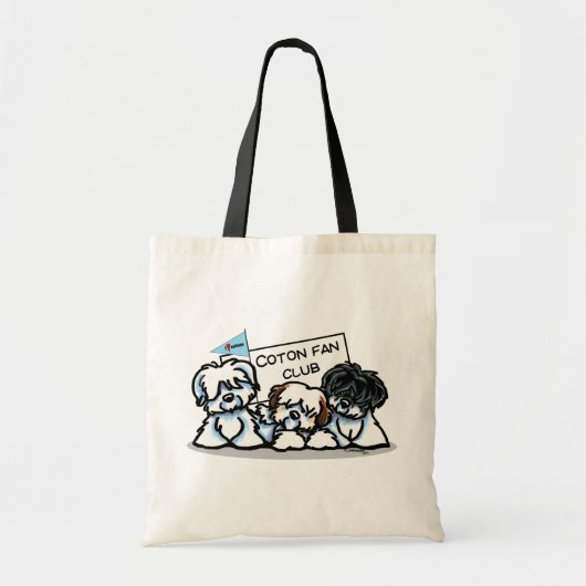 Coton Fan Club Tote Bag (Voorkant)