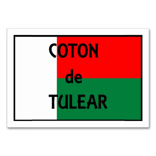 coton name flag Madagascar.png Kaart (Voorkant)