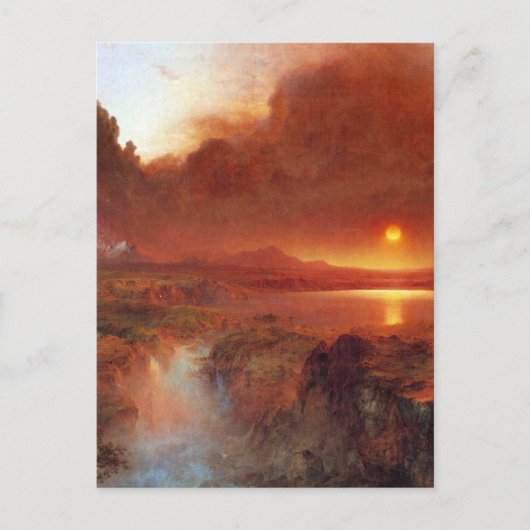 Cotopaxi, Ecuador 1 door de Frederick Edwin Church Briefkaart (Voorkant)