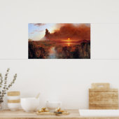 Cotopaxi, Ecuador door de Frederic Edwin Church Poster (Keuken)