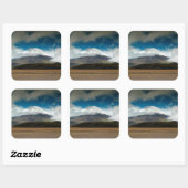 Cotopaxi, Ecuador Vierkante Sticker (Vel)