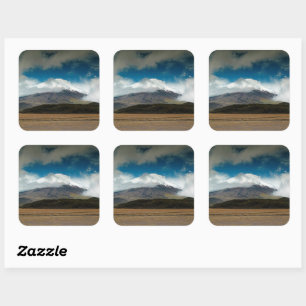 Cotopaxi, Ecuador Vierkante Sticker