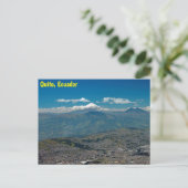 Cotopaxi en Quito Briefkaart (Staand voorkant)