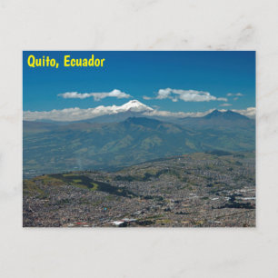 Cotopaxi en Quito Briefkaart