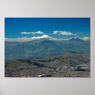 Cotopaxi en Quito Poster