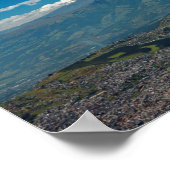 Cotopaxi en Quito Poster (Hoek)