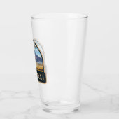 Cotopaxi Nationaal Park Ecuador Reiskunst Vintage Glas (Links)