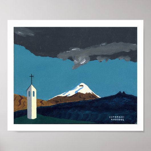 Cotopaxi Poster (Voorkant)