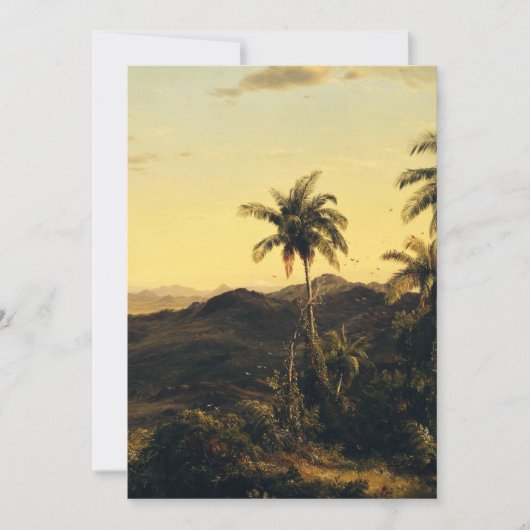 Cotopaxi uit het Andesgebergte door Frederic Edwin Kaart (Voorkant)