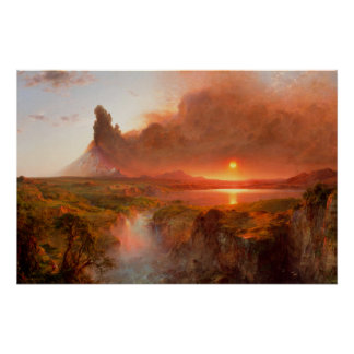 Cotopaxi van Frederic Edwin Church, 1862. Vulkaan, Perfect Poster