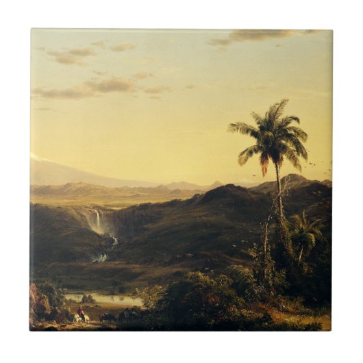 Cotopaxi vanuit de Andes gebergte door Frederic Ed Tegeltje (Voorkant)