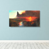 Cotopaxi Volcano Canvas Afdruk (Insitu (Houten vloer))