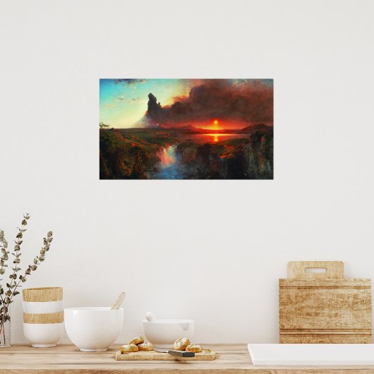 Cotopaxi Volcano Poster (Keuken)