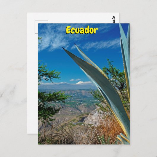 Cotopaxi vulcano, Ecuador Briefkaart (Voorkant / Achterkant)