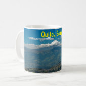 Cotopaxi vulcano & Quito, Ecuador Koffiemok (Voorkant links)