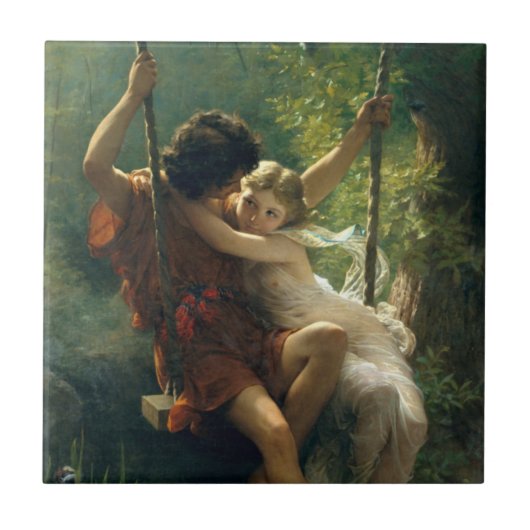 Cot's "Primavera"-keramische tegel Tegeltje (Voorkant)