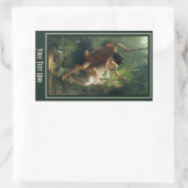 Cot's "Primavera"-stickers Rechthoekige Sticker (Tas)