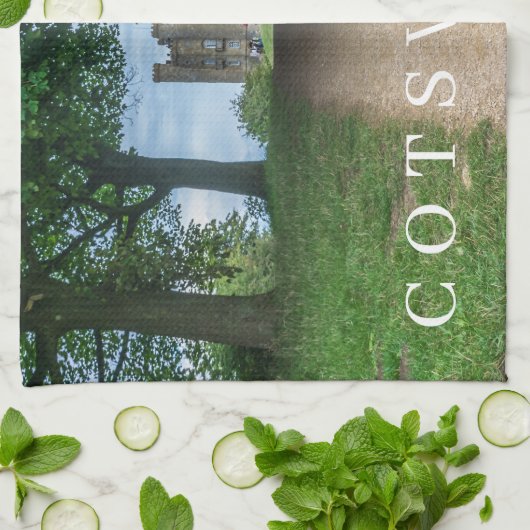 Cotswes Broadway Tower-theehanddoeken Theedoek (Gevouwen)