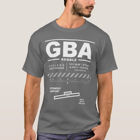 Cotswold Airport GBA T-shirt (Voorkant)