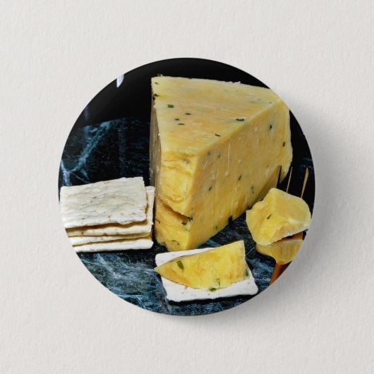 Cotswold Double Gloucester Cheese Ronde Button 5,7 Cm (Voorkant)