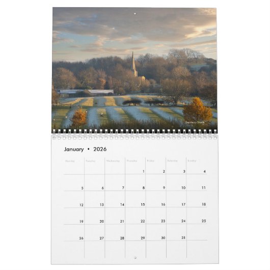 Cotswold-kalender Kalender (Jan 2026)