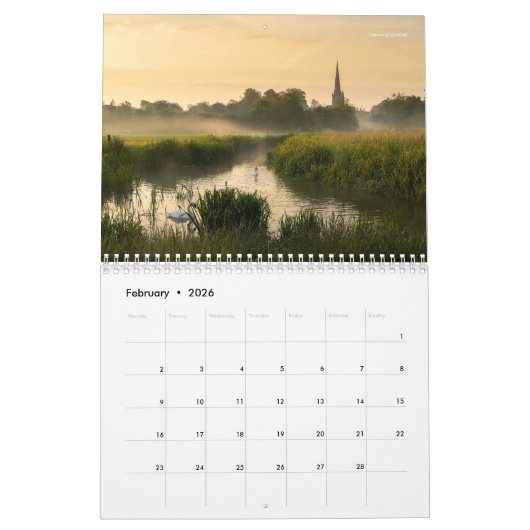 Cotswold-kalender Kalender (Feb 2026)