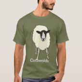 Cotswold Sheep T-shirt (Voorkant)